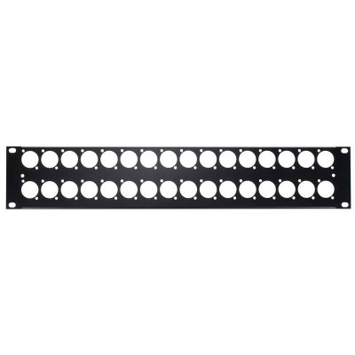 Thon Rack Panel 2U 32XLR