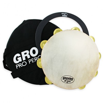 Grover Pro Percussion Tambourine SV-TAMB-BR
