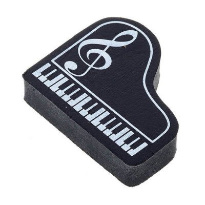 A-Gift-Republic Eraser Piano G-Clef Black