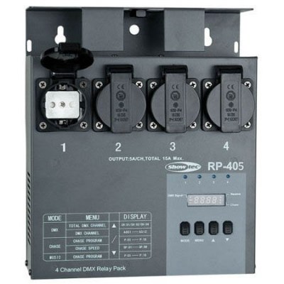 Showtec RP-405 MKII Relay Pack