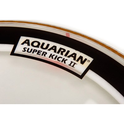 Aquarian 18" Super Kick II Clear Bass