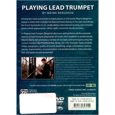 Alfred Music Publishing Playing Lead Trumpet