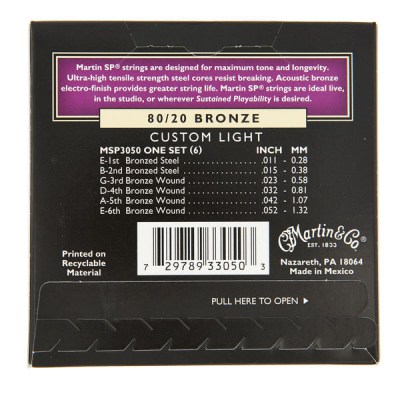 Martin Guitars MSP3050 Custom Light