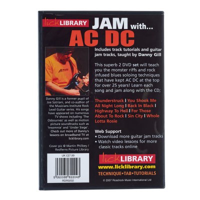 Music Sales Jam With AC/DC (DVD) Vol.1