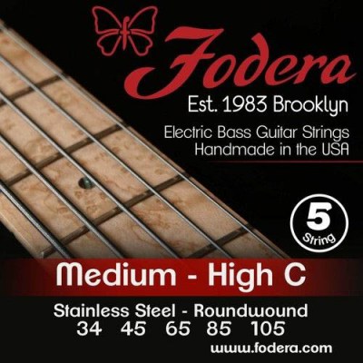 Fodera 5-String Set Medium - High C