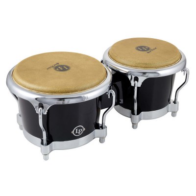 LP 200XF-BK Fibreglass Bongos