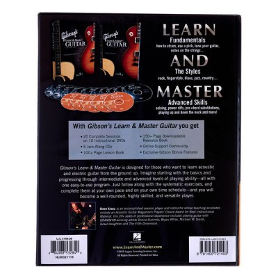 Hal Leonard Gibson Learn & Master Guitar