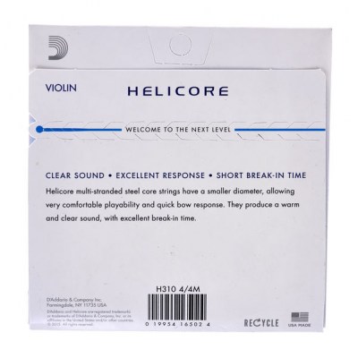 Daddario H310-4/4M Helicore Violin 4/4