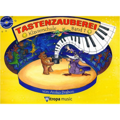 Mitropa Music Tastenzauberei 1+CD