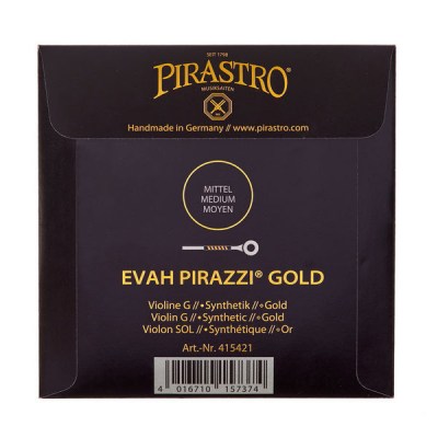 Pirastro Evah Pirazzi Gold G Go Violin