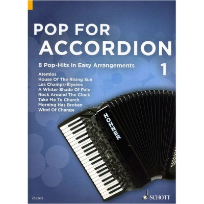 Schott Pop For Accordion Vol.1