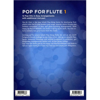 Schott Pop For Flute Vol.1