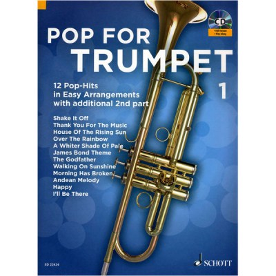 Schott Pop For Trumpet