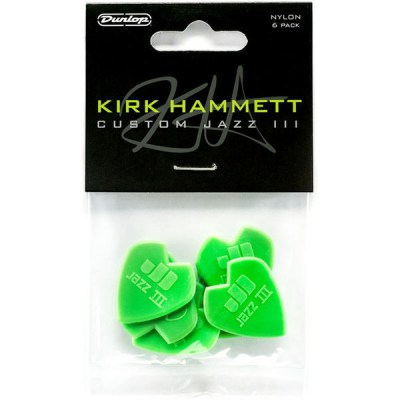 Dunlop Kirk Hammett Jazz Picks 6 Pack