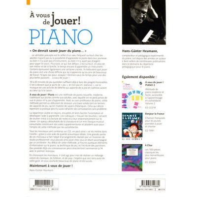 Schott A vous de jouer! Piano Vol.1