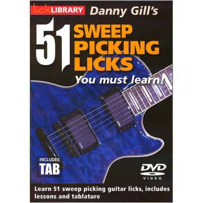 Music Sales 51 Sweep Picking Licks