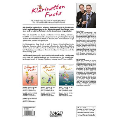 Hage Musikverlag Klarinetten Fuchs Vol.1