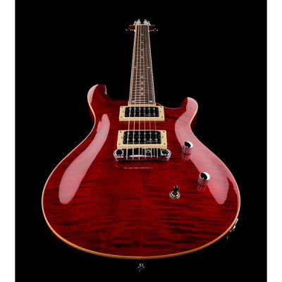 Harley Benton CST-24 Black Cherry Flame DLX