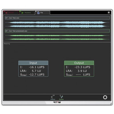 RTW Continous Loudness Control