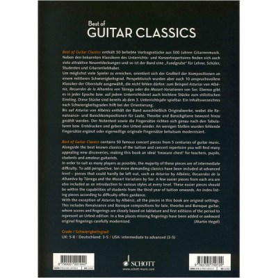 Schott Best Of Guitar Classics