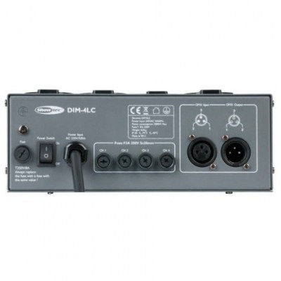 Showtec DIM-4LC 4-Ch. Dimmer/Switch