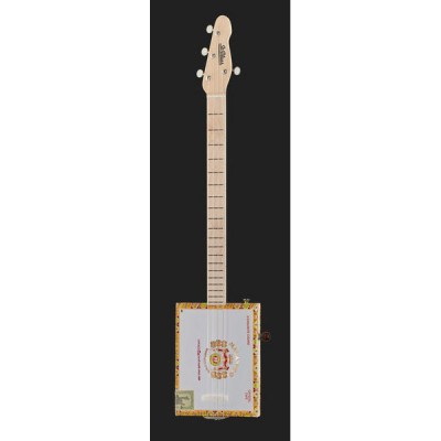 St.Blues Cigar Box Guitar 4 STD LH