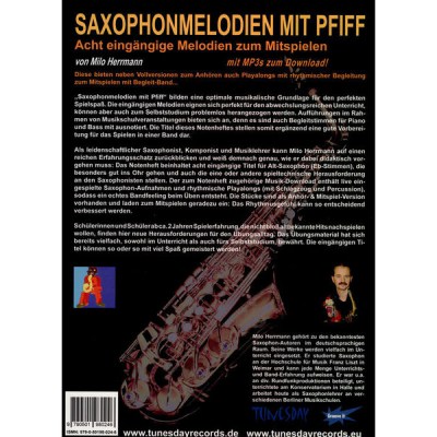 Tunesday Records Saxophonmelodien mit Pfiff Eb