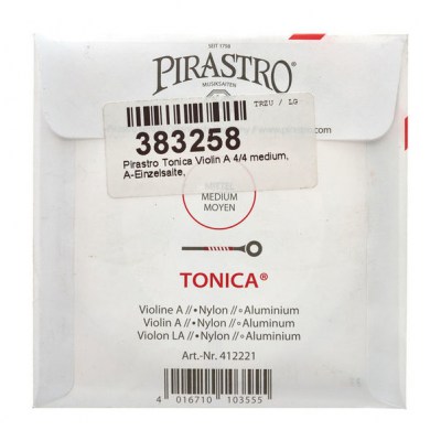 Pirastro Tonica Violin A 4/4 medium