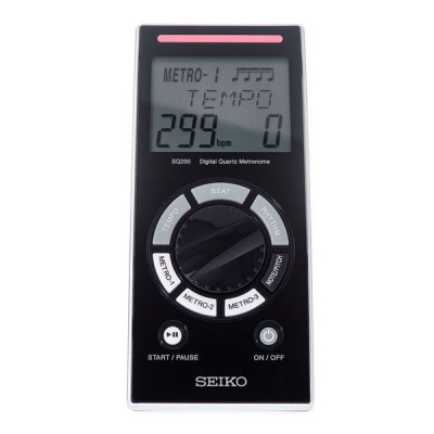 Seiko SQ-200 Metronome Black