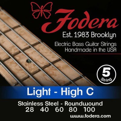 Fodera 5-String High C Set Light SS