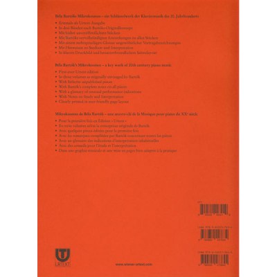 Universal Edition Bartok Mikrokosmos I (Vol.1&2)