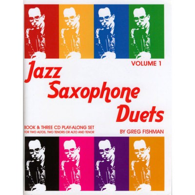 Music Minus One Jazz Saxophone Duets