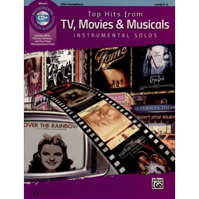 Alfred Music Publishing  Top Hits from TV Movies Altsax