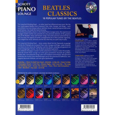 Schott Beatles Classics Piano