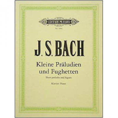 C.F. Peters Bach Kleine Praludien