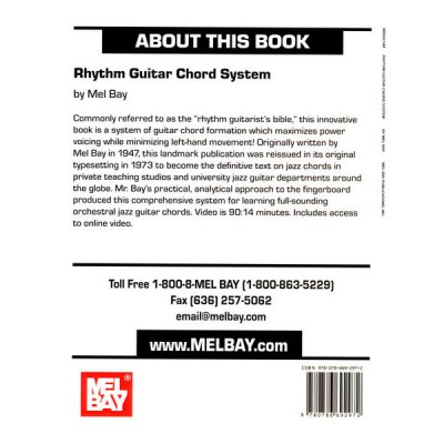 Mel Bay   Rhythm Guitar Chord System