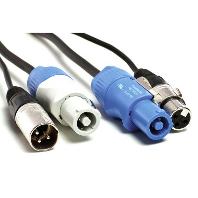 AllyourCable combi cable DMX/Powercon 20m