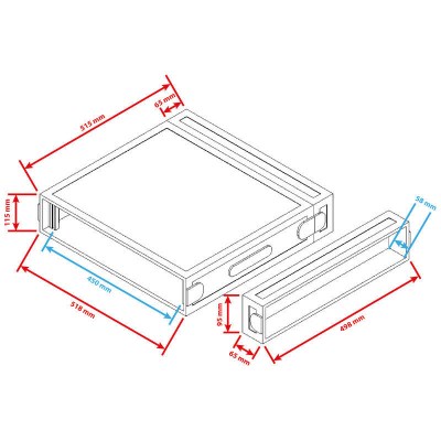 Flyht Pro Case 2U Double Door