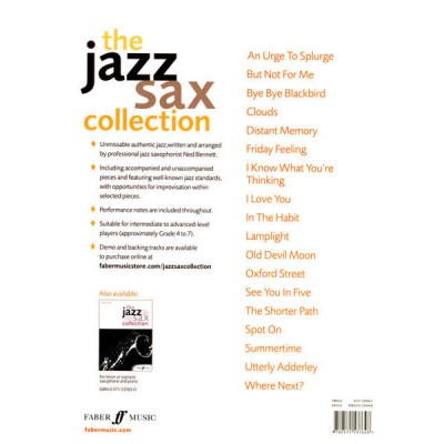 Faber Music  The Jazz Collection Alt/Bar.