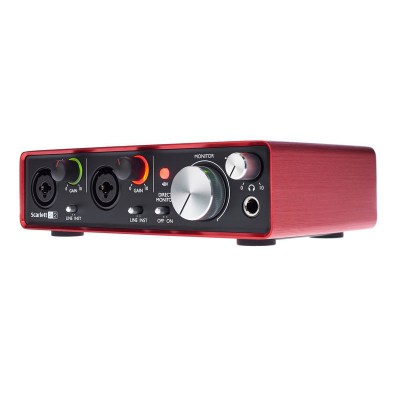 Звуковая карта scarlett 2i4 focusrite scarlett