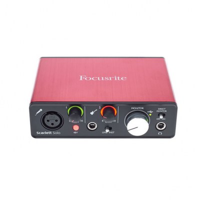 Звуковая карта focusrite scarlett solo 3nd gen