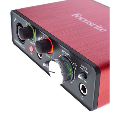 Внешняя звуковая карта focusrite scarlett solo 2nd