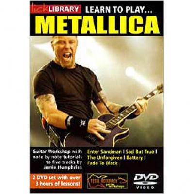 Music Sales Learn To Play Metallica 1