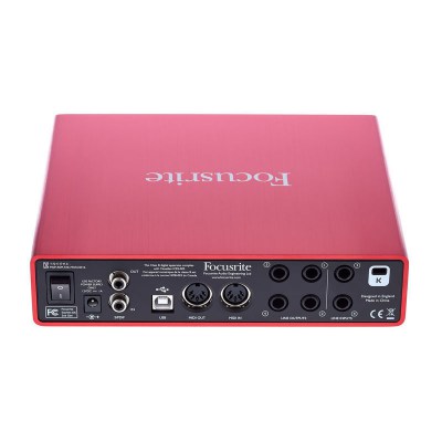 Звуковая карта focusrite scarlett 2i2 3 gen