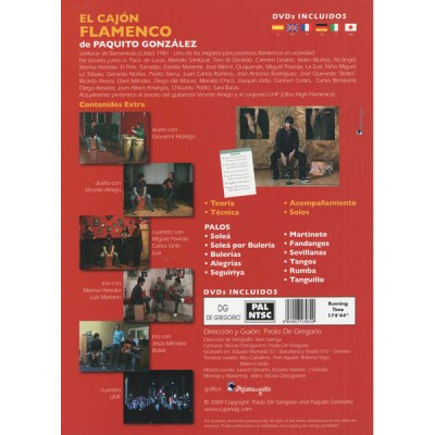 DG De Gregorio Flamenco Cajon Schule