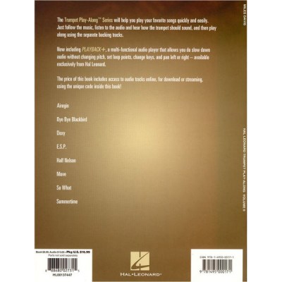 Hal Leonard Trumpet Play-Along:Miles Davis