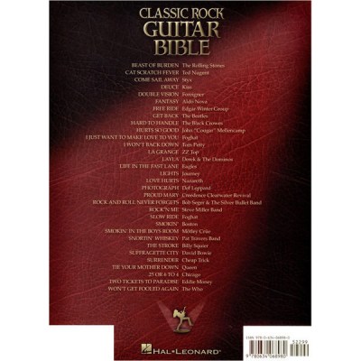 Hal Leonard Classic Rock Guitar Bible