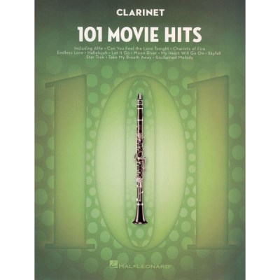 Hal Leonard 101 Movie Hits for Clarinet