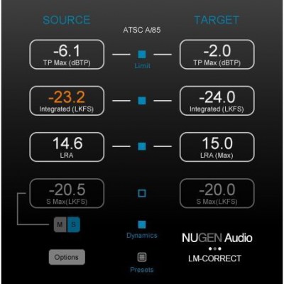 Nugen Audio LM-Correct 2 DynApt Extension
