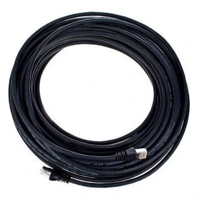 Telegartner CAT6A Patchkabel 20m, BK